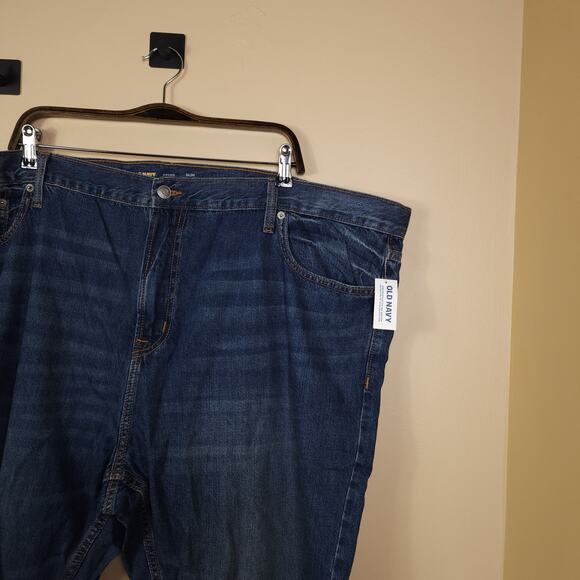 Old Navy Wow Slim Non-Stretch Jeans Size 50x30 - Picture 5 of 11